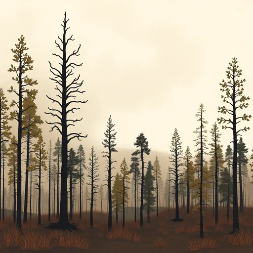 En Gironde, la forêt qui brûle ne stockait déjà plus de carbone
