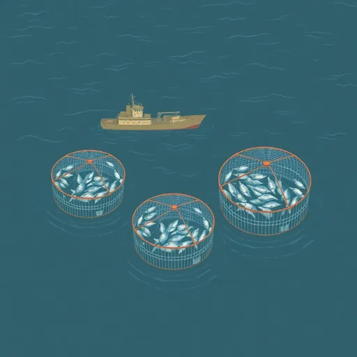 Aquaculture : près de la moitié des poissons sauvages pêchés pourraient finir en farine animale d'ici 2040